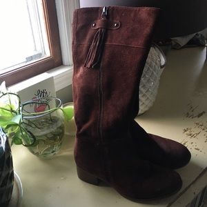Naturalizer Brown Suede Boots